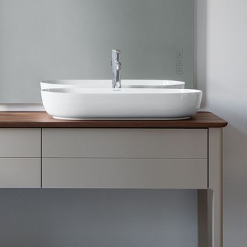 DURAVIT LUV umývadlová misa 80 cm, bez prepadu 0379800000 Obrázek - fotka