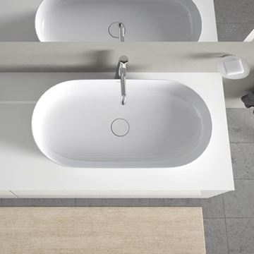 DURAVIT LUV umývadlová misa 80 cm, bez prepadu 0379800000 Obrázek - fotka