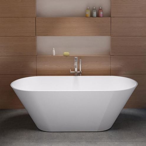 RIHO BARCELONA voľne stojaca vaňa 170x70 cm, pre 2 osoby, liaty mramor B117001105 Obrázek - fotka