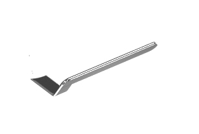 CONCEPT S držiak uteráka 240 mm, chróm