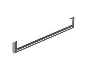 CONCEPT S držiak uteráka 420 mm, chróm