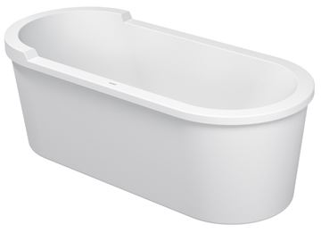 DURAVIT STARCK voľne stojaca vaňa 180x80 cm, pre 2 osoby, s konštrukciou, akrylát 700010000000000 Obrázek - fotka