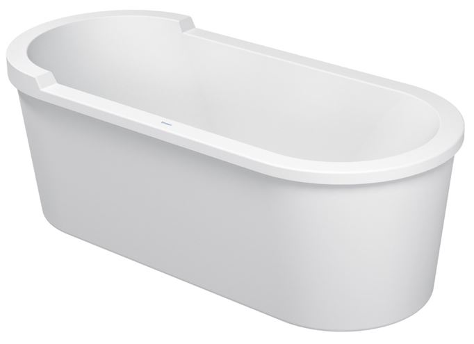 DURAVIT STARCK voľne stojaca vaňa 180x80 cm, pre 2 osoby, s konštrukciou, akrylát 700010000000000 Obrázek - fotka
