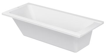 DURAVIT D-CODE vaňa 160x70 cm, bez nožičiek, akrylát 700096000000000 Obrázek - fotka
