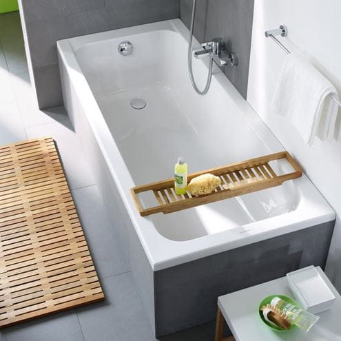 DURAVIT D-CODE vaňa 160x70 cm, bez nožičiek, akrylát 700096000000000 Obrázek - fotka