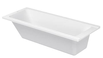 DURAVIT D-CODE vaňa 170x70 cm, bez nožičiek, akrylát 700098000000000 Obrázek - fotka