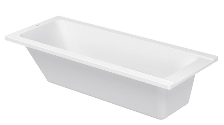 DURAVIT D-CODE vaňa 170x70 cm, bez nožičiek, akrylát 700098000000000 Obrázek - fotka