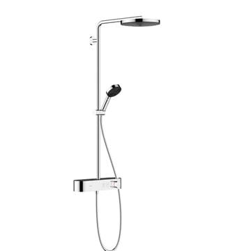 HANSGROHE PULSIFY S SHOWERPIPE 260 sprchový set s temostatickou batériou, horná sprcha, ručná sprcha s 3 prúdmi, tyč, hadica, EcoSmart, chróm