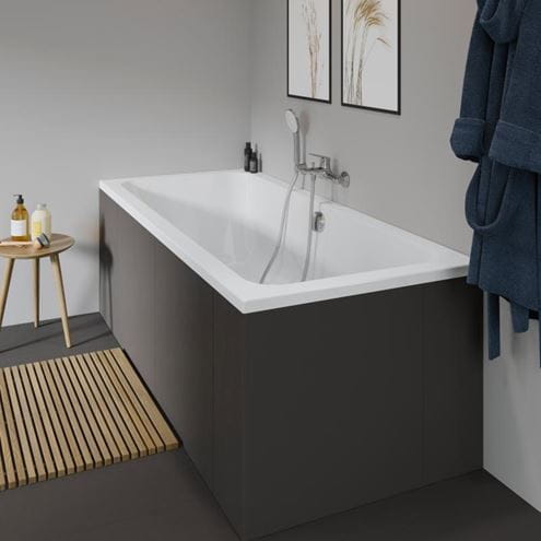 DURAVIT D-CODE vaňa 180x80 cm, pre 2 osoby, bez nožičiek, akrylát 700101000000000 Obrázek - fotka
