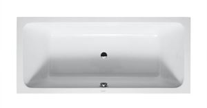 DURAVIT D-CODE vaňa 180x80 cm, pre 2 osoby, bez nožičiek, akrylát