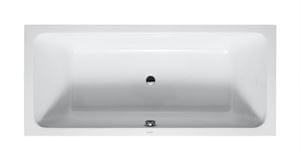 DURAVIT D-CODE vaňa 180x80 cm, pre 2 osoby, bez nožičiek, akrylát