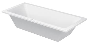 DURAVIT D-CODE vaňa 180x80 cm, pre 2 osoby, bez nožičiek, akrylát 700101000000000 Obrázek - fotka