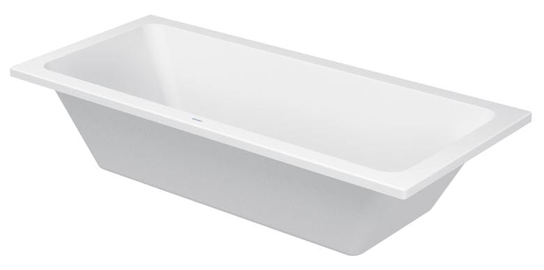 DURAVIT D-CODE vaňa 180x80 cm, pre 2 osoby, bez nožičiek, akrylát 700101000000000 Obrázek - fotka