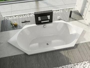 DURAVIT D-CODE vaňa 190x90 cm, pre 2 osoby, bez nožičiek, akrylát 700138000000000 Obrázek - fotka
