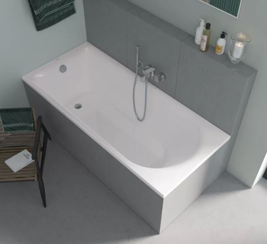 DURAVIT D-NEO vaňa 150x75 cm, bez nožičiek, akrylát 700471000000000 Obrázek - fotka