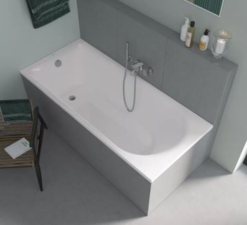 DURAVIT D-NEO vaňa 150x75 cm, bez nožičiek, akrylát 700471000000000 Obrázek - fotka