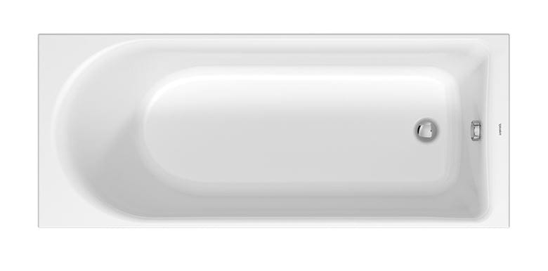DURAVIT D-NEO vaňa 170x70, cm, bez nožičiek, akrylát 700478000000000 Obrázek - Hlavní obrázek