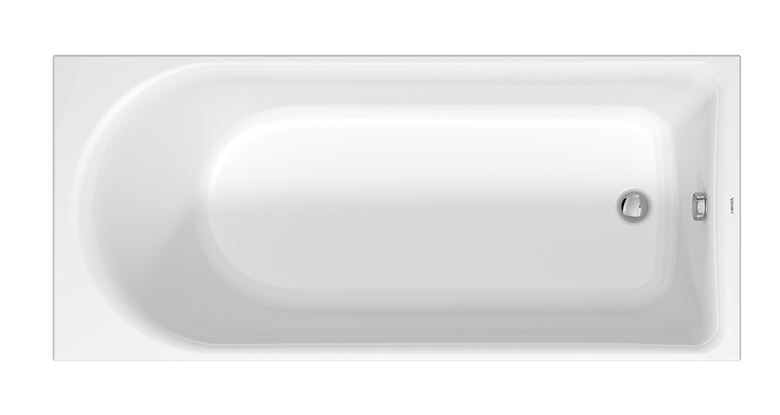 DURAVIT D-NEO vaňa 180x80, cm, bez nožičiek, akrylát 700475000000000 Obrázek - Hlavní obrázek