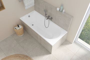 DURAVIT D-NEO vaňa 180x80, cm, bez nožičiek, akrylát 700475000000000 Obrázek - fotka