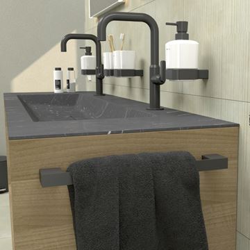 NIMCO KIBO držiak uteráka 476 mm, matná čierna KI-14046-90 Obrázek - fotka