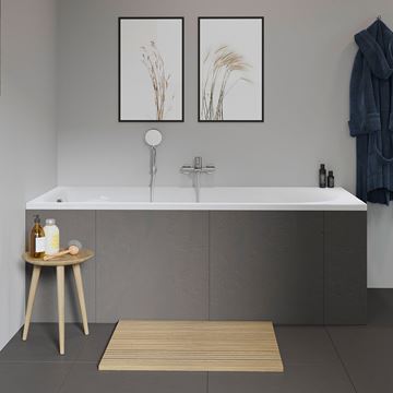 DURAVIT D-NEO vaňa 170x75 cm, bez nožičiek, akrylát 700479000000000 Obrázek - fotka