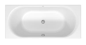 DURAVIT D-NEO vaňa 180x80 cm, pre 2 osoby, bez nožičiek, akrylát