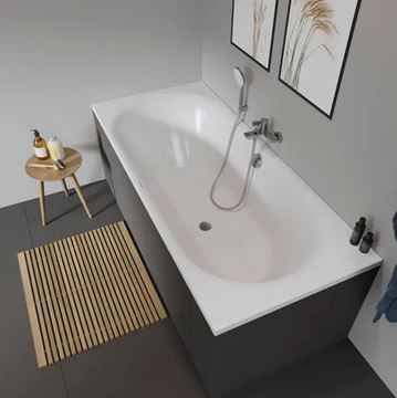 DURAVIT D-NEO vaňa 180x80 cm, pre 2 osoby, bez nožičiek, akrylát 700476000000000 Obrázek - fotka