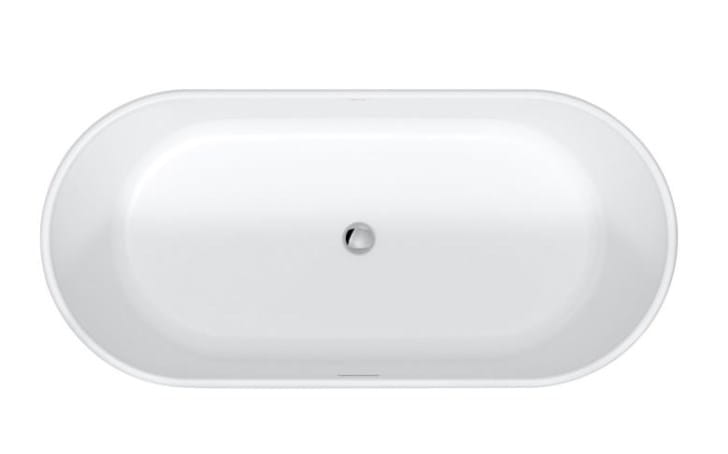 DURAVIT D-NEO voľne stojaca vaňa 160x75 cm, pre 2 osoby, s nožičkami, DuraSolid 700477000000000 Obrázek - Hlavní obrázek