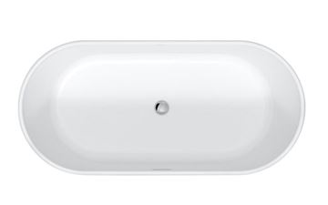 DURAVIT D-NEO voľne stojaca vaňa 160x75 cm, pre 2 osoby, DuraSolid