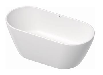 DURAVIT D-NEO voľne stojaca vaňa 160x75 cm, pre 2 osoby, s nožičkami, DuraSolid 700486000000000 Obrázek - fotka