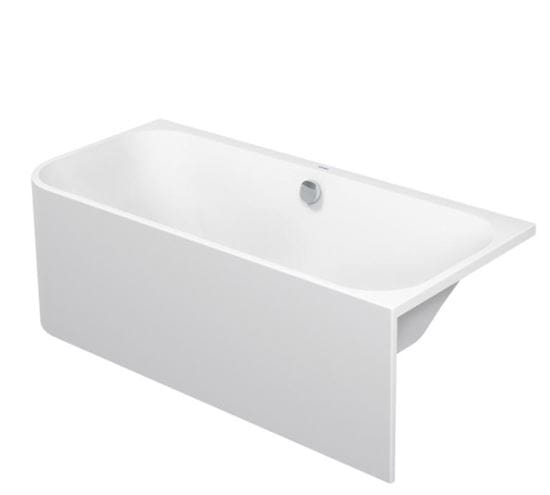 DURAVIT HAPPY D.2 rohová vaňa 180x80 cm, pre 2 osoby, s panelom a nožičkami, akrylát 700317000000000 Obrázek - fotka