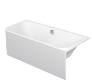DURAVIT HAPPY D.2 rohová vaňa 180x80 cm, pre 2 osoby, s nožičkami, akrylát