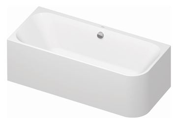 DURAVIT HAPPY D.2 rohová vaňa 180x80 cm, pre 2 osoby, s panelom a nožičkami, akrylát 700316000000000 Obrázek - fotka