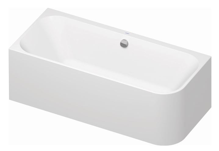 DURAVIT HAPPY D.2 rohová vaňa 180x80 cm, pre 2 osoby, s panelom a nožičkami, akrylát 700316000000000 Obrázek - fotka