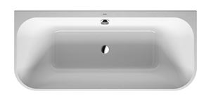 DURAVIT HAPPY D.2 vaňa 180x80 cm, pre 2 osoby, s panelom a nožičkami, akrylát