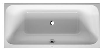 DURAVIT HAPPY D.2 vaňa 190x90 cm, pre 2 osoby, bez nožičiek, akrylát