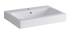 GEBERIT ICON umývadlo 60 cm, s otvorom pre batériu a prepadom, KeraTect