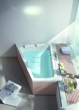 DURAVIT PAIOVA rohová vaňa 170x130 cm, bez nožičiek, akrylát 700214000000000 Obrázek - fotka