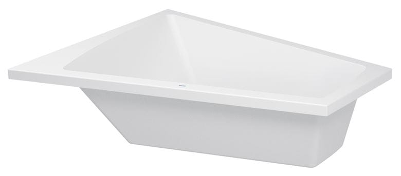 DURAVIT PAIOVA rohová vaňa 170x130 cm, bez nožičiek, akrylát 700214000000000 Obrázek - fotka