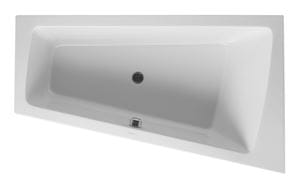 DURAVIT PAIOVA rohová vaňa 170x100 cm, bez nožičiek, akrylát