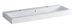 GEBERIT ICON umývadlo 120 cm, s 2 otvormi pre batériu a prepadom, KeraTect