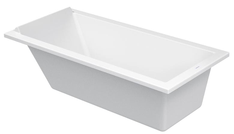 DURAVIT STARCK vaňa 170x80 cm, bez nožičiek, akrylát 700336000000000 Obrázek - fotka