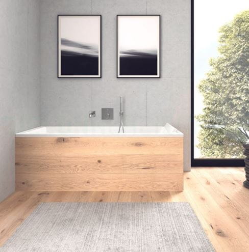 DURAVIT STARCK vaňa 170x80 cm, bez nožičiek, akrylát 700336000000000 Obrázek - fotka