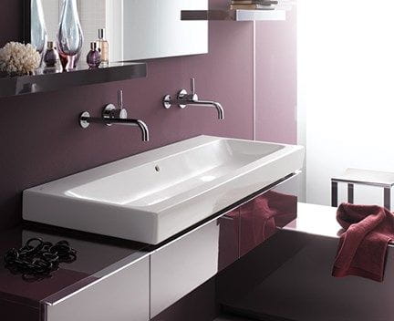 GEBERIT ICON umývadlo 120 cm, s prepadom, KeraTect 124025600 Obrázek - fotka
