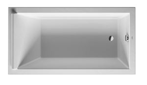 DURAVIT STARCK vaňa 170x90 cm, bez nožičiek, akrylát