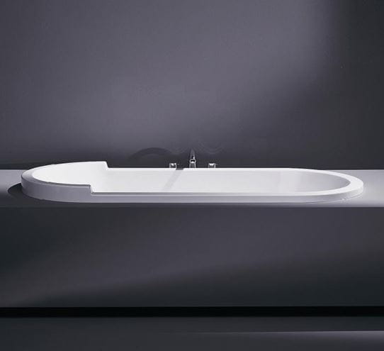 DURAVIT STARCK vaňa 180x80 cm, pre 2 osoby, bez nožičiek, akrylát 700009000000000 Obrázek - fotka