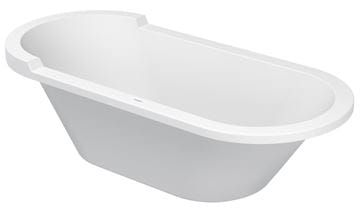 DURAVIT STARCK vaňa 180x80 cm, pre 2 osoby, bez nožičiek, akrylát 700009000000000 Obrázek - fotka