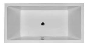 DURAVIT STARCK vaňa 180x90 cm, pre 2 osoby, bez nožičiek, akrylát