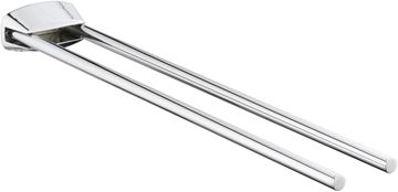 KEUCO CITY.2 držiak uterákov 430 mm, dvojramenný, otočný, chróm