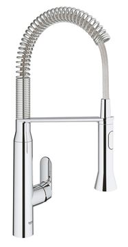 GROHE K7 drezová batéria, s flexi ramienkom a sprškou, chróm